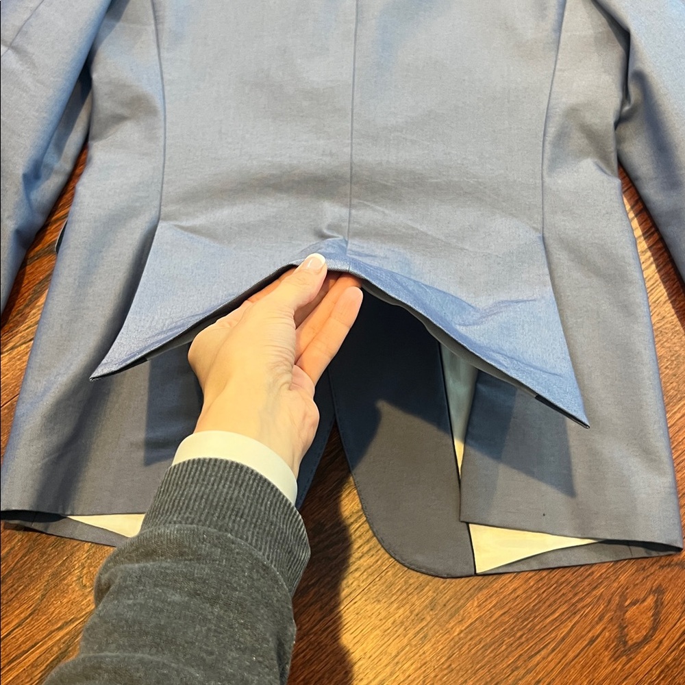Men’s Zara Blazer Blue Size US 38 - Picture 7 of 10